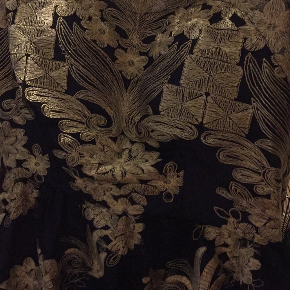 Blue gold dress size medium